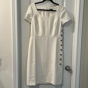 Ann Taylor, classic dress. Size 8, ivory